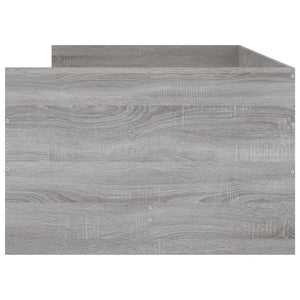 Giroletto con Cassetti Grigio Sonoma 90x190 cm 3207355