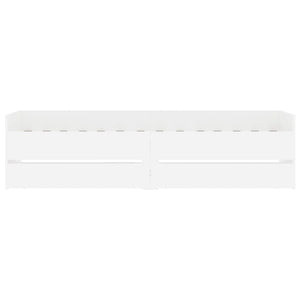 Giroletto Bianco con Cassetti 75x190 cm Small Single 3207357