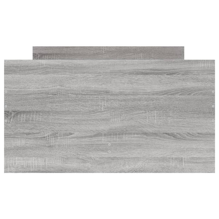 Giroletto con Cassetti-Struttura Letto con contenitore Grigio Sonoma 100x200 cm 952295
