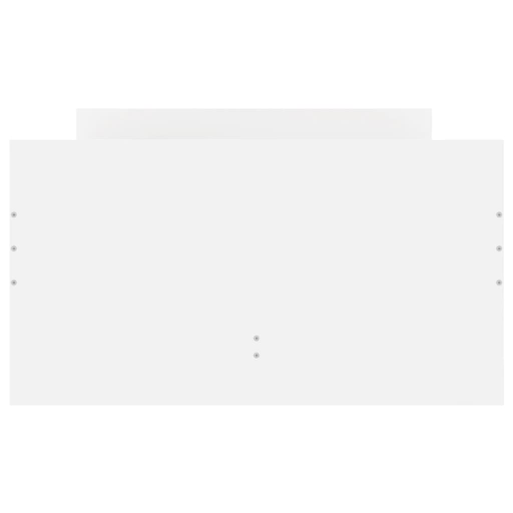 Giroletto con Cassetti-Struttura Letto con contenitore Bianco 90x200 cm 508743