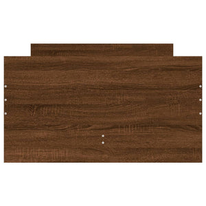 Giroletto con Cassetti Rovere Marrone 90x200 cm 3207377