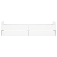 Giroletto con Cassetti Bianco 90x190 cm 3207378