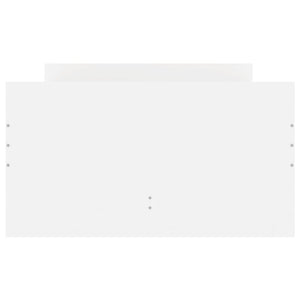 Giroletto con Cassetti-Struttura Letto con contenitore Bianco 90x190 cm 358981