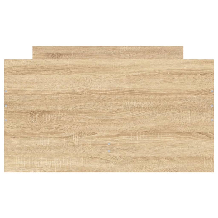 Giroletto con Cassetti-Struttura Letto con contenitore Rovere Sonoma 90x190 cm 553178