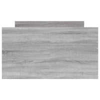 Giroletto con Cassetti-Struttura Letto con contenitore Grigio Sonoma 90x190 cm 314128