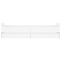 Giroletto Bianco con Cassetti 75x190 cm Small Single 3207385