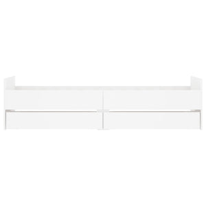 Giroletto Bianco con Cassetti 75x190 cm Small Single 3207385