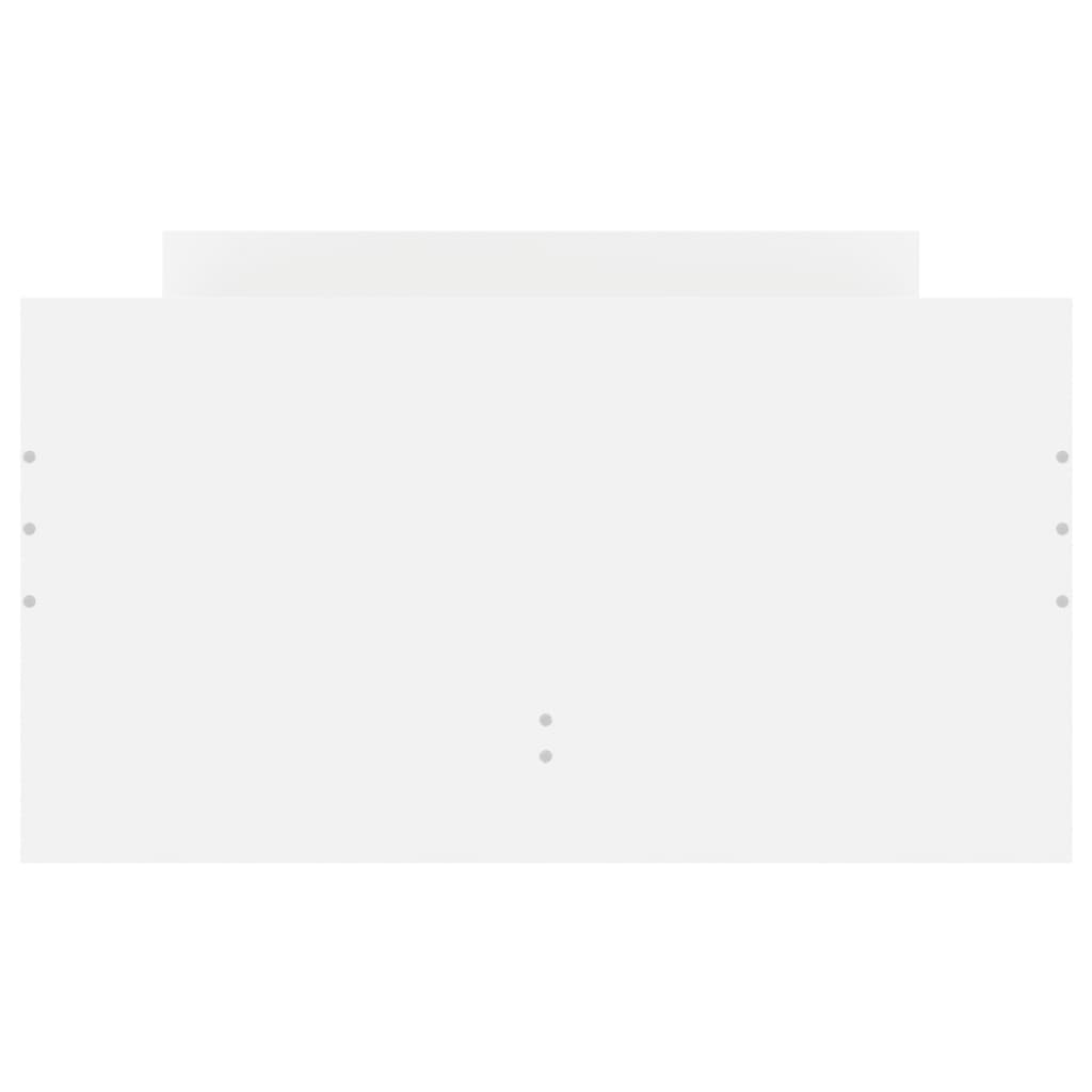 Giroletto Bianco con Cassetti 75x190 cm Small Single 3207385