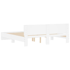 Giroletto con Testiera Bianco 180x200 cm 3207462