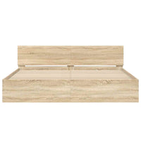 Giroletto con Testiera Rovere Sonoma 160x200 cm 3207471