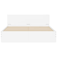 Giroletto con Testiera Bianco 150x200 cm 3207476