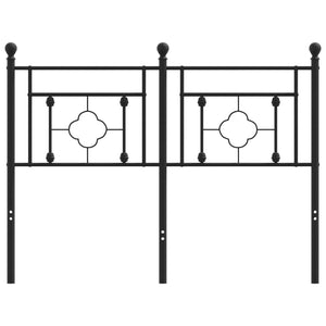 Testiera in Metallo Nero 120 cm 374370