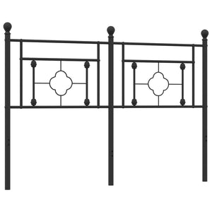 Testiera in Metallo Nero 140 cm 374372