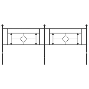 Testiera in Metallo Nero 200 cmcod mxl 109692