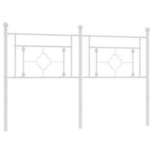 Testiera in Metallo Bianco 150 cm 374422