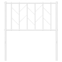 Testiera in Metallo Bianco 75 cm 374512