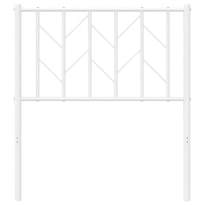 Testiera in Metallo Bianco 75 cm 374512