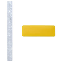 Pellicole per Finestre Smerigliate 4pz Motivo Fiore in PVC 3208978