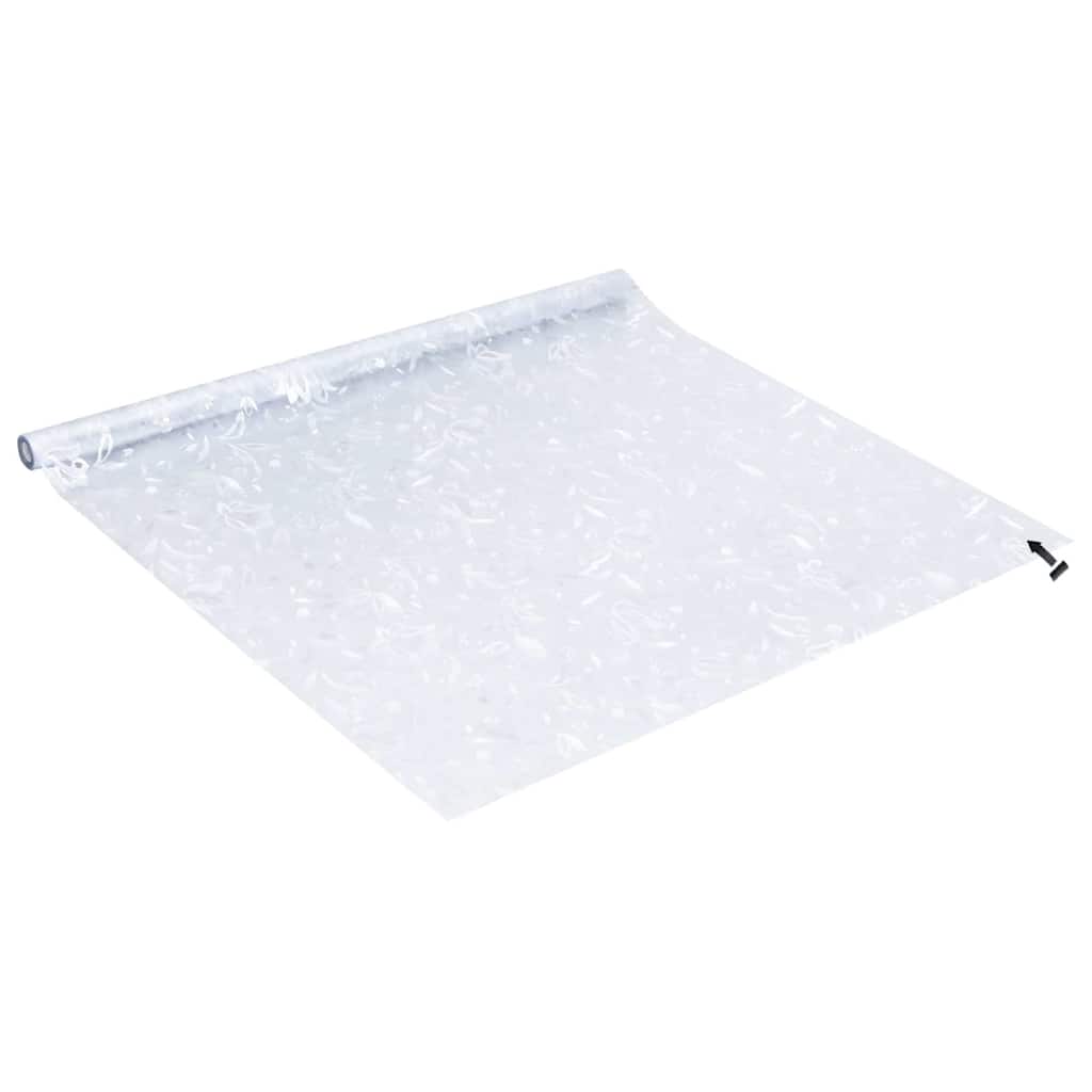 Pellicole per Finestre Smerigliate 2pz Motivo Fiore in PVC 3208979