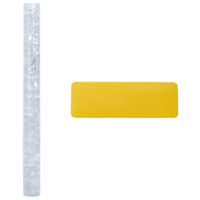 Pellicole per Finestre Smerigliate 2pz Motivo Fiore in PVC 3208979