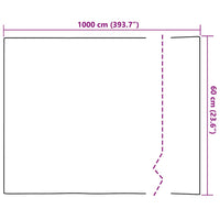 Pellicole per Finestre Smerigliate 2pz Motivo Fiore in PVC 3208979