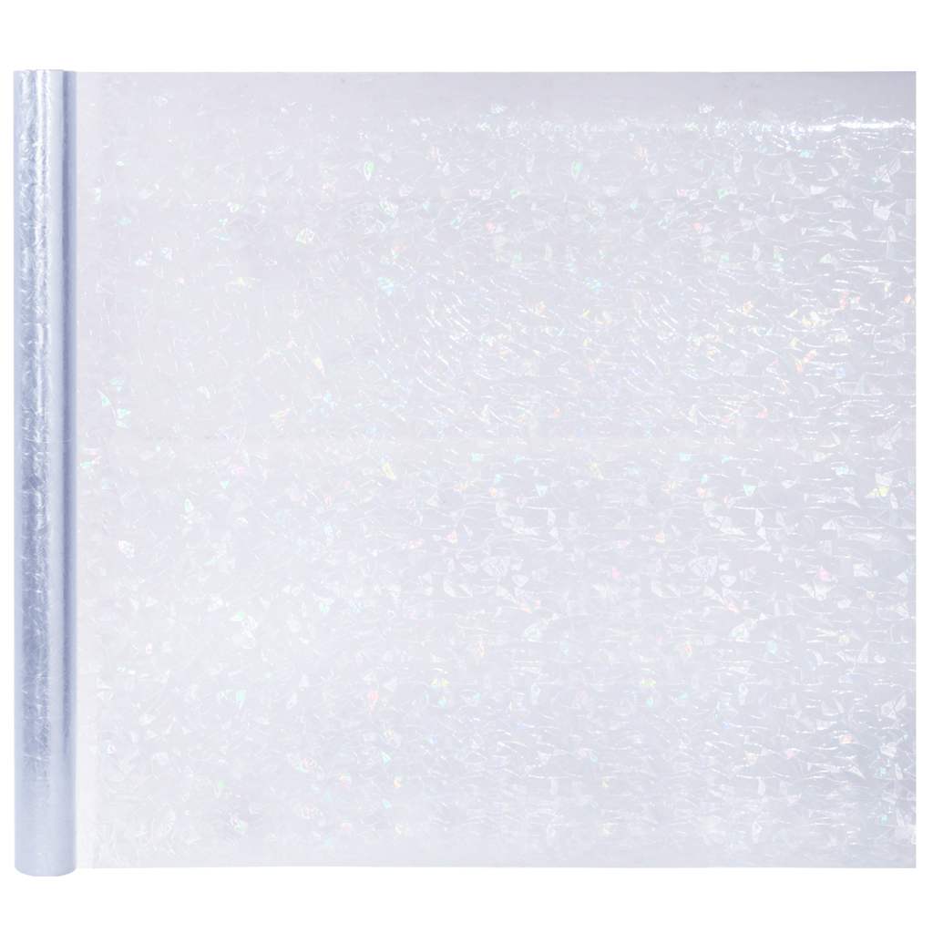 Pellicole per Finestre Smerigliate 3pz Motivo Arcobaleno in PVC 3208985