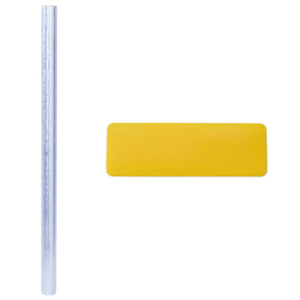 Pellicole per Finestre Smerigliate 5pz Motivo Arcobaleno in PVC 3208986