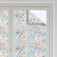 Pellicole per Finestre Smerigliate 3pz Motivo Arcobaleno in PVC 3208987