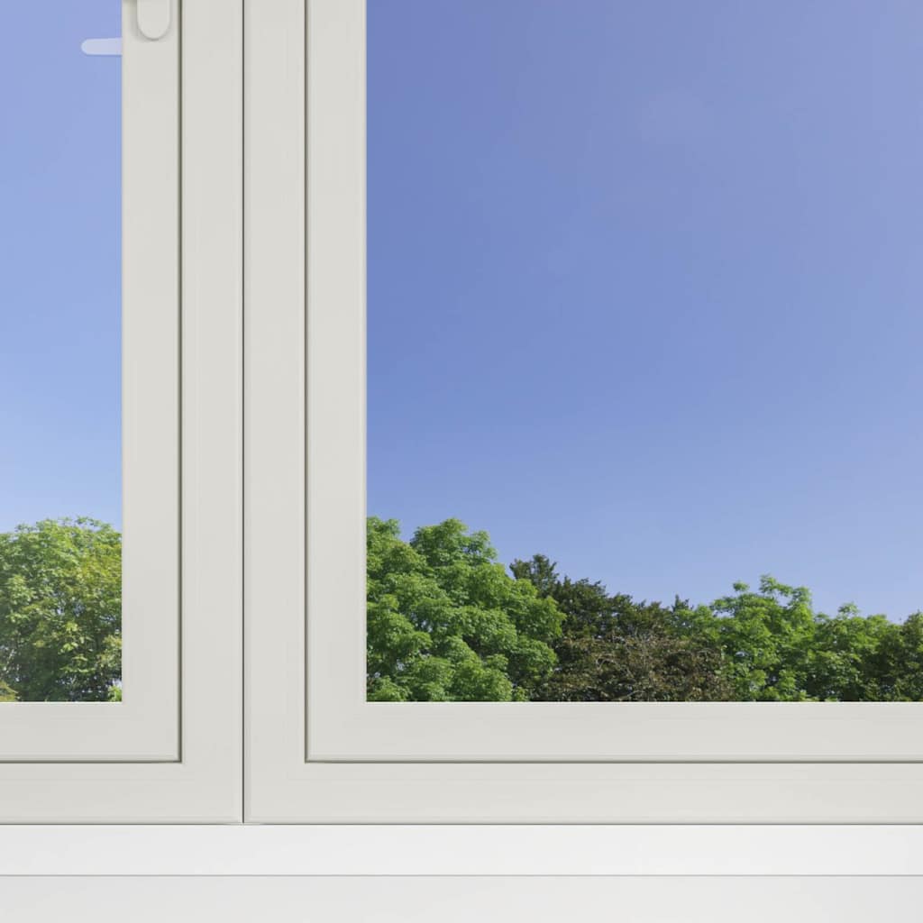 Pellicole Solari Statiche 3pz Effetto Riflettente Argento PVC 3208991