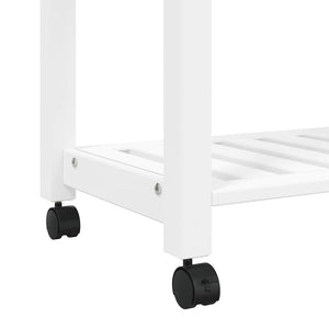 Carrello da Cucina MONZA 60x40x90 cm in Legno Massello di Pino 376093