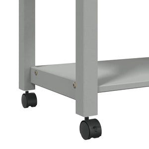 Carrello da Cucina MONZA 84x40x90 cm in Legno Massello di Pino 376104