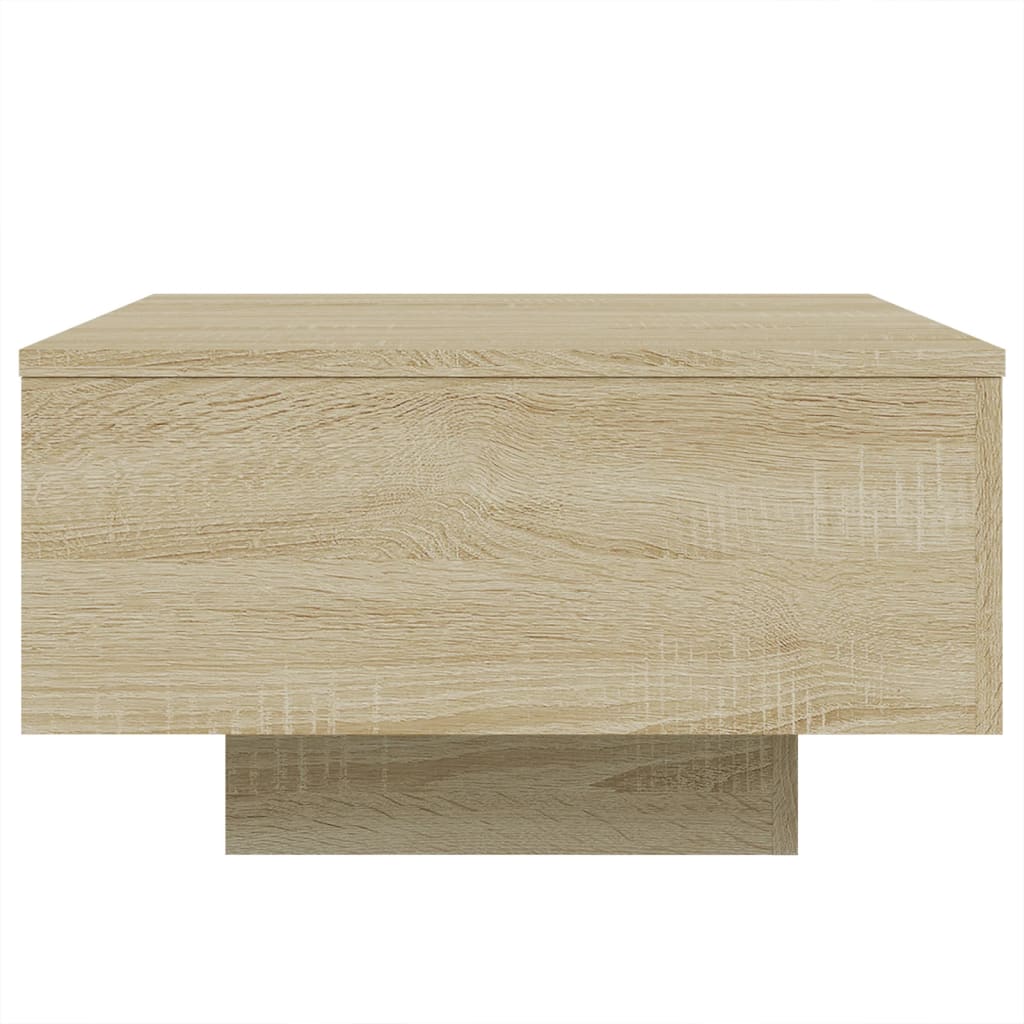 Tavolino da Salotto-Tavolino da soggiorno Rovere Sonoma 55x55x31 cm Legno Multistrato