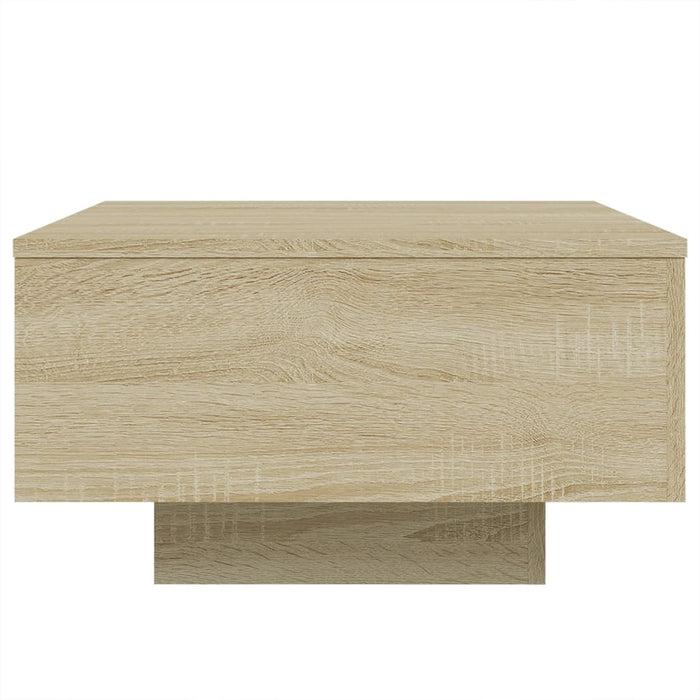 Tavolino da Salotto-Tavolino da soggiorno Rovere Sonoma 55x55x31 cm Legno Multistrato