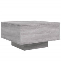 Tavolino da Salotto Grigio Sonoma 55x55x31 cm Legno Multistrato 836572
