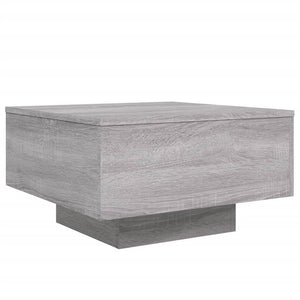Tavolino da Salotto Grigio Sonoma 55x55x31 cm Legno Multistrato 836572