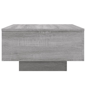 Tavolino da Salotto-Tavolino da soggiorno Grigio Sonoma 55x55x31 cm Legno Multistrato