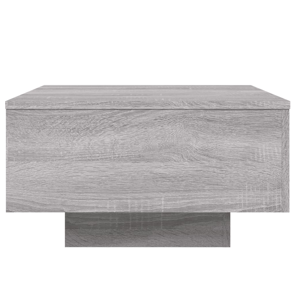 Tavolino da Salotto-Tavolino da soggiorno Grigio Sonoma 55x55x31 cm Legno Multistrato