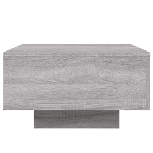 Tavolino da Salotto Grigio Sonoma 55x55x31 cm Legno Multistrato 836572