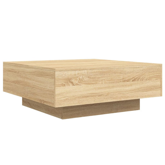 Tavolino da Salotto Rovere Sonoma 80x80x31 cm Legno Multistrato 836583