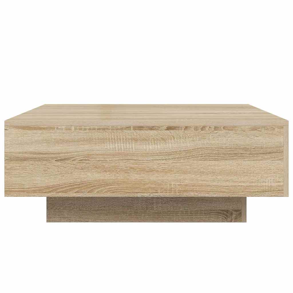 Tavolino da Salotto Rovere Sonoma 80x80x31 cm Legno Multistrato 836583