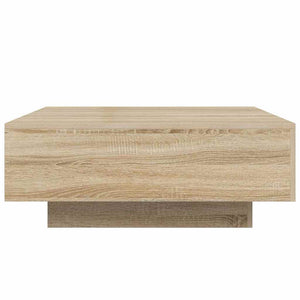 Tavolino da Salotto Rovere Sonoma 80x80x31 cm Legno Multistrato 836583