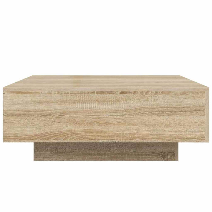 Tavolino da Salotto Rovere Sonoma 80x80x31 cm Legno Multistrato 836583