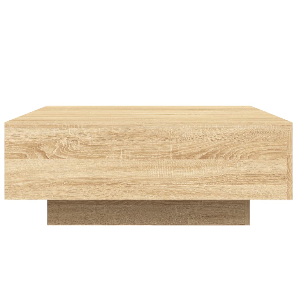 Tavolino da Salotto Rovere Sonoma 80x80x31 cm Legno Multistrato 836583