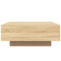Tavolino da Salotto Rovere Sonoma 80x80x31 cm Legno Multistrato 836583