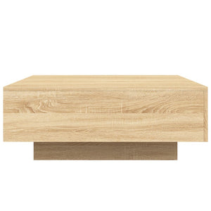 Tavolino da Salotto Rovere Sonoma 80x80x31 cm Legno Multistrato 836583