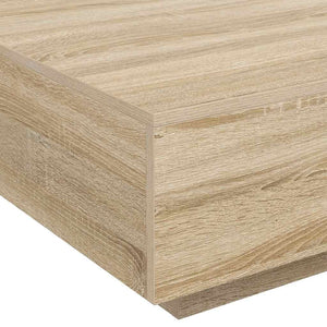 Tavolino da Salotto Rovere Sonoma 80x80x31 cm Legno Multistrato 836583