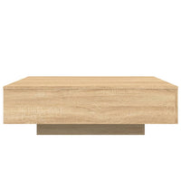 Tavolino Salotto Rovere Sonoma 100x100x31 cm Legno Multistrato 836597