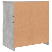 Credenza con Luci LED Grigio Cemento 60,5x37x67 cm 836619