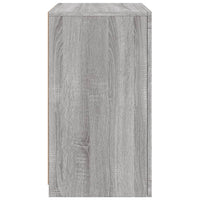 Armadietto con Luci LED Grigio Sonoma in Legno Multistrato 836640