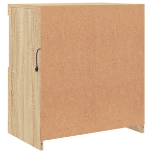 Credenza con Luci LED Rovere Sonoma 60x37x67 cm 836653